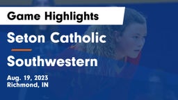 Seton Catholic  vs Southwestern  Game Highlights - Aug. 19, 2023