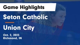 Seton Catholic  vs Union City Game Highlights - Oct. 2, 2023