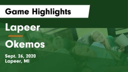 Lapeer   vs Okemos  Game Highlights - Sept. 26, 2020
