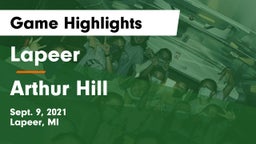 Lapeer   vs Arthur Hill Game Highlights - Sept. 9, 2021