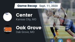 Recap: Center  vs. Oak Grove  2020