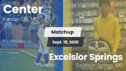 Matchup: Center  vs. Excelsior Springs  2020