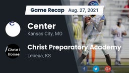 Recap: Center  vs. Christ Preparatory Academy 2021