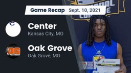 Recap: Center  vs. Oak Grove  2021