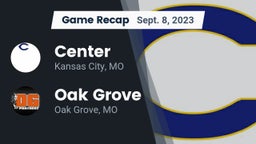 Recap: Center  vs. Oak Grove  2023