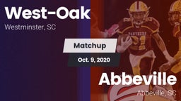 Matchup: West-Oak  vs. Abbeville  2020
