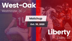 Matchup: West-Oak  vs. Liberty  2020