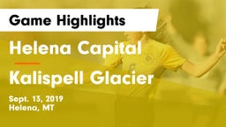Helena Capital  vs Kalispell Glacier  Game Highlights - Sept. 13, 2019