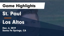 St. Paul  vs Los Altos  Game Highlights - Dec. 6, 2019