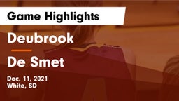 Deubrook  vs De Smet  Game Highlights - Dec. 11, 2021