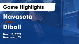 Navasota  vs Diboll  Game Highlights - Nov. 18, 2021