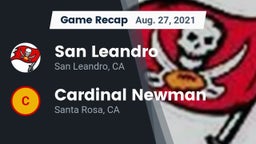 Recap: San Leandro  vs. Cardinal Newman  2021