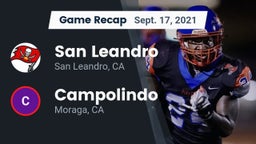 Recap: San Leandro  vs. Campolindo  2021