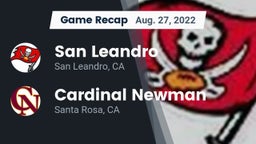Recap: San Leandro  vs. Cardinal Newman  2022
