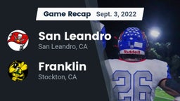Recap: San Leandro  vs. Franklin  2022