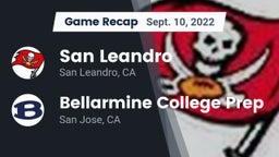 Recap: San Leandro  vs. Bellarmine College Prep  2022