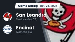 Recap: San Leandro  vs. Encinal  2022
