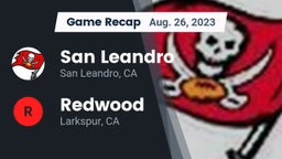 Recap: San Leandro  vs. Redwood  2023