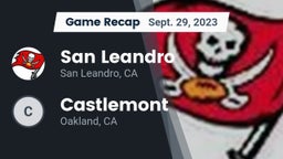 Recap: San Leandro  vs. Castlemont  2023