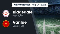 Recap: Ridgedale  vs. Vanlue  2022