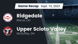 Recap: Ridgedale  vs. Upper Scioto Valley  2023