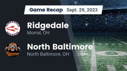 Recap: Ridgedale  vs. North Baltimore  2023