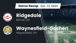 Recap: Ridgedale  vs. Waynesfield-Goshen  2023