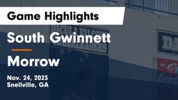 South Gwinnett  vs Morrow  Game Highlights - Nov. 24, 2023