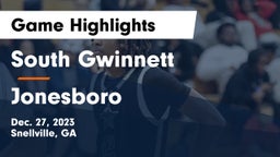 South Gwinnett  vs Jonesboro  Game Highlights - Dec. 27, 2023