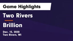 Two Rivers  vs Brillion  Game Highlights - Dec. 15, 2020