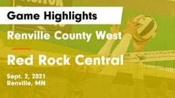 Renville County West  vs Red Rock Central  Game Highlights - Sept. 2, 2021