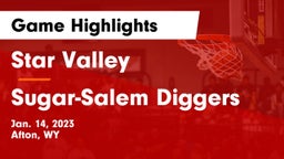 Star Valley  vs Sugar-Salem Diggers Game Highlights - Jan. 14, 2023