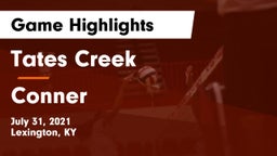 Tates Creek  vs Conner  Game Highlights - July 31, 2021