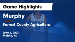 Murphy  vs Forrest County Agricultural  Game Highlights - June 1, 2023