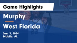 Murphy  vs West Florida  Game Highlights - Jan. 3, 2024