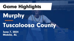 Murphy  vs Tuscaloosa County  Game Highlights - June 7, 2024