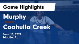 Murphy  vs Coahulla Creek  Game Highlights - June 10, 2024