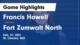 Francis Howell  vs Fort Zumwalt North  Game Highlights - Feb. 27, 2021