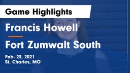 Francis Howell  vs Fort Zumwalt South  Game Highlights - Feb. 23, 2021