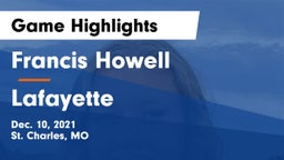 Francis Howell  vs Lafayette  Game Highlights - Dec. 10, 2021