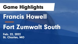 Francis Howell  vs Fort Zumwalt South  Game Highlights - Feb. 22, 2022