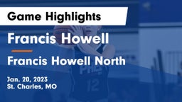 Francis Howell  vs Francis Howell North  Game Highlights - Jan. 20, 2023