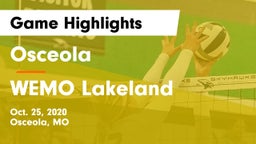 Osceola  vs WEMO Lakeland Game Highlights - Oct. 25, 2020