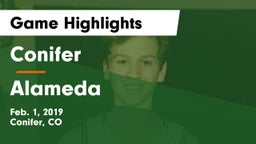 Conifer  vs Alameda  Game Highlights - Feb. 1, 2019