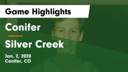 Conifer  vs Silver Creek  Game Highlights - Jan. 2, 2020