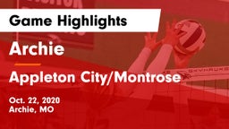 Archie  vs Appleton City/Montrose Game Highlights - Oct. 22, 2020