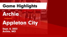 Archie  vs Appleton City Game Highlights - Sept. 8, 2022