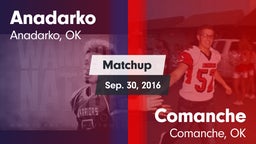 Matchup: Anadarko  vs. Comanche  2016