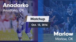 Matchup: Anadarko  vs. Marlow  2016