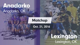 Matchup: Anadarko  vs. Lexington  2016